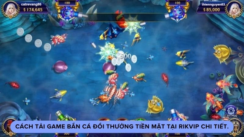 tai game ban ca doi thuong tien mat 2 Cách tải game bắn cá đổi thưởng tiền mặt tại Rikvip chi tiết.