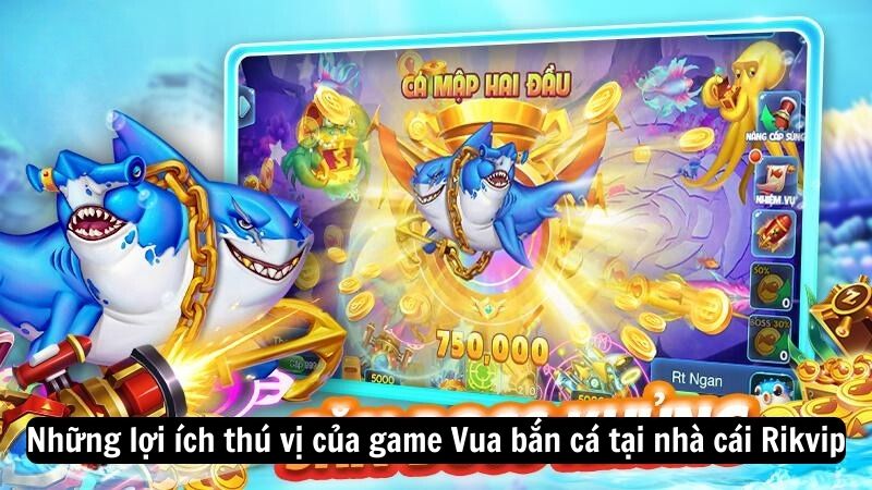 vua ban ca 2 Những lợi ích thú vị của game Vua bắn cá tại nhà cái Rikvip